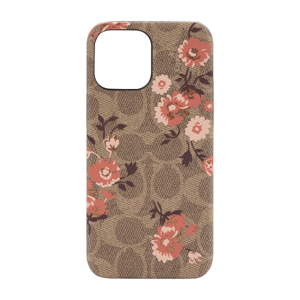Coach Slim Wrap Case for iPhone 13 Pro Max - Signature Prairie Flower