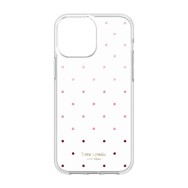 Kate Spade New York Protective Hardshell Case for iPhone 13 Pro Max - Pin Dot