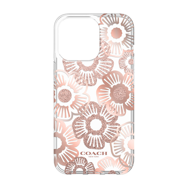 Coach Protective Case for iPhone 13 Pro - Tea Rose Blushed