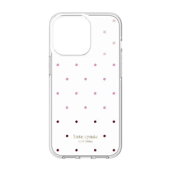 Kate Spade New York Protective Hardshell Case for iPhone 13 Pro - Pin Dot
